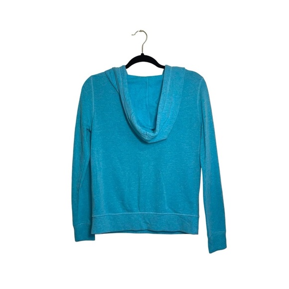 Victoria’s Secret Angel Teal Logo Sleeve Hooded Sweatshirt Xsmall Women’s - Picture 5 of 10